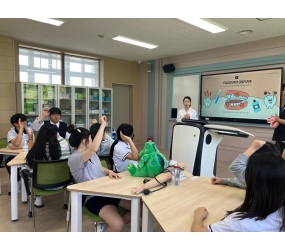 춘해보건대학교 치위생과, 지역고등학교 대상 구강보건교육 실시– ‘구강보건교육학 및 실습’ 교과목과 연계한 현장 중심 교육 활동 전개