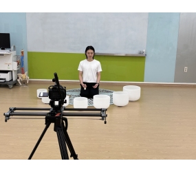 요가과 홍보영상(Shorts) 촬영 현장 스케치! [싱잉볼명상]